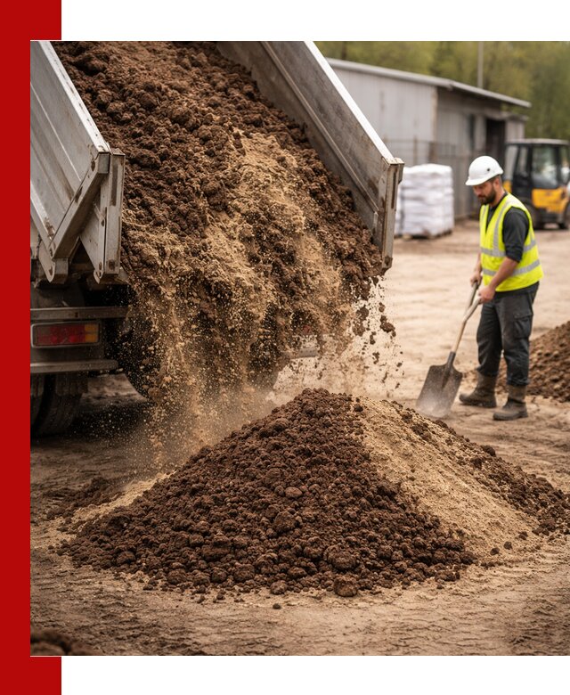 Доставка торфо-песчаной смеси в Новокузнецке для строительства и озеленения