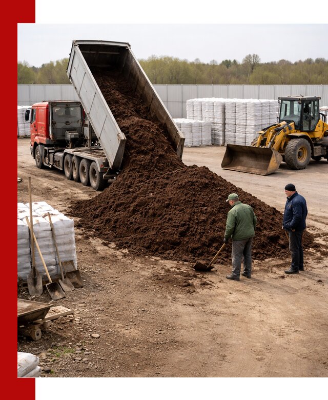 Доставка торфяных смесей оптом и в розницу в Новокузнецке