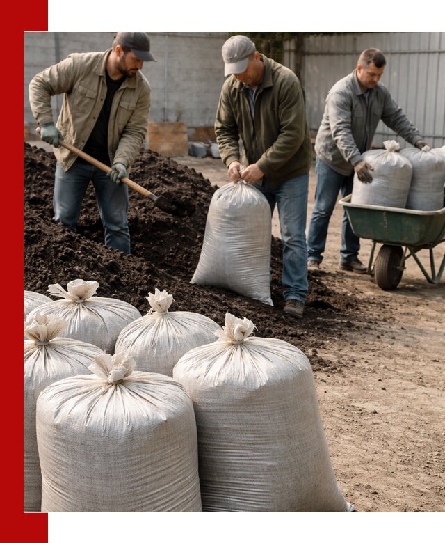 Купить чернозем в мешках с доставкой в Новокузнецке