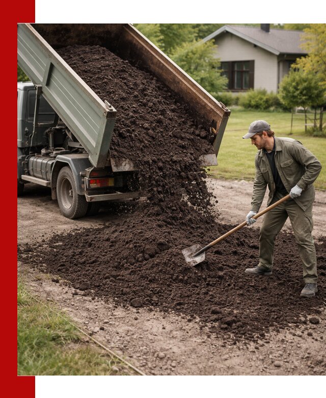 Чернозем для газона с доставкой в Новокузнецке быстро и качественно