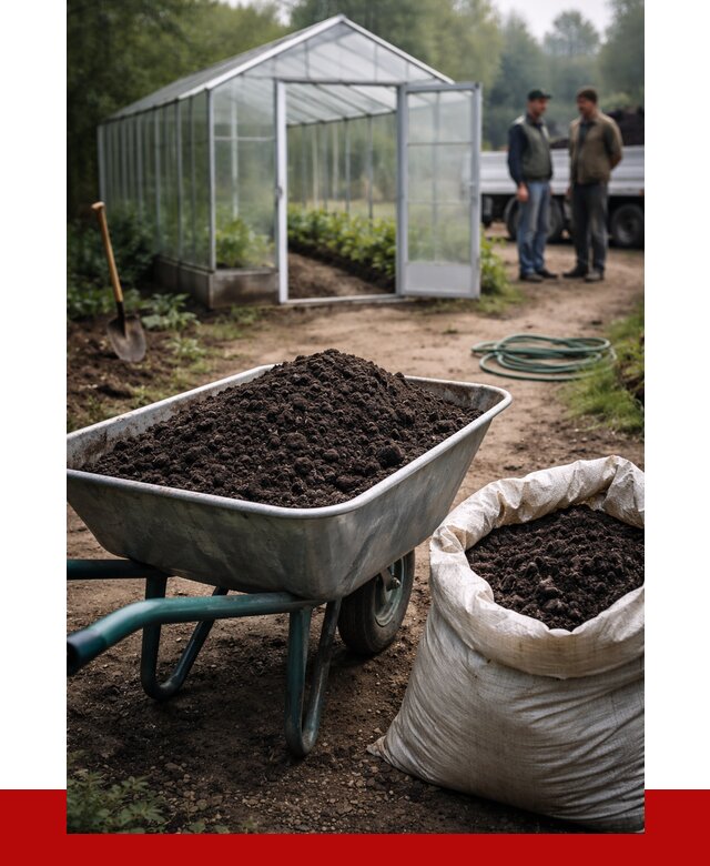 Чернозем для теплицы в Новокузнецке с доставкой от 1541 р. | ПРОНЕРУДНвк