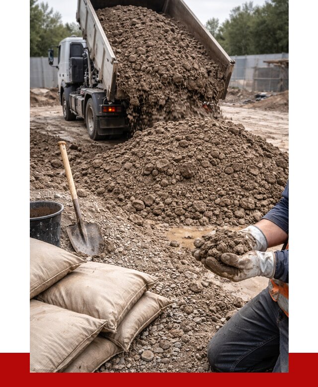 Купить глина для засыпки в Новокузнецке от 1233 р. за куб | ПРОНЕРУДНвк