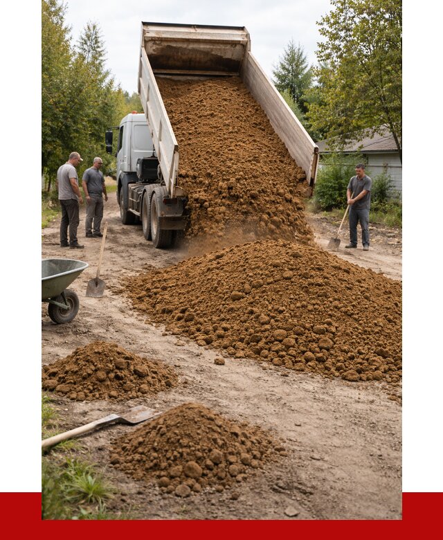 Купить суглинок с доставкой в Новокузнецке от 2569 р. за куб | ПРОНЕРУДНвк