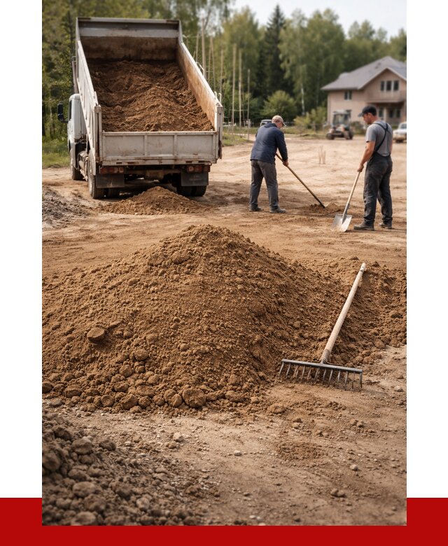 Суглинок для планировки в Новокузнецке с доставкой от 4315 р. | ПРОНЕРУДНвк