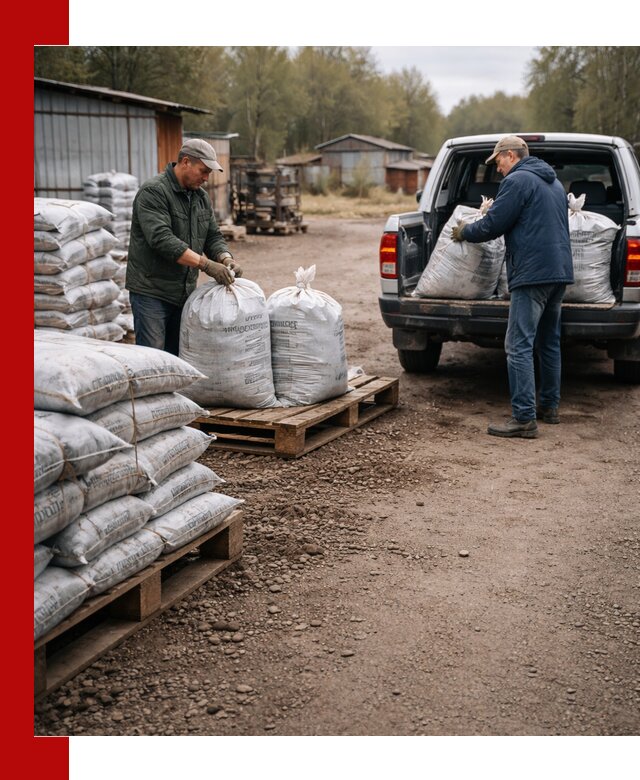 Купить конский навоз в мешках с доставкой в Новокузнецке