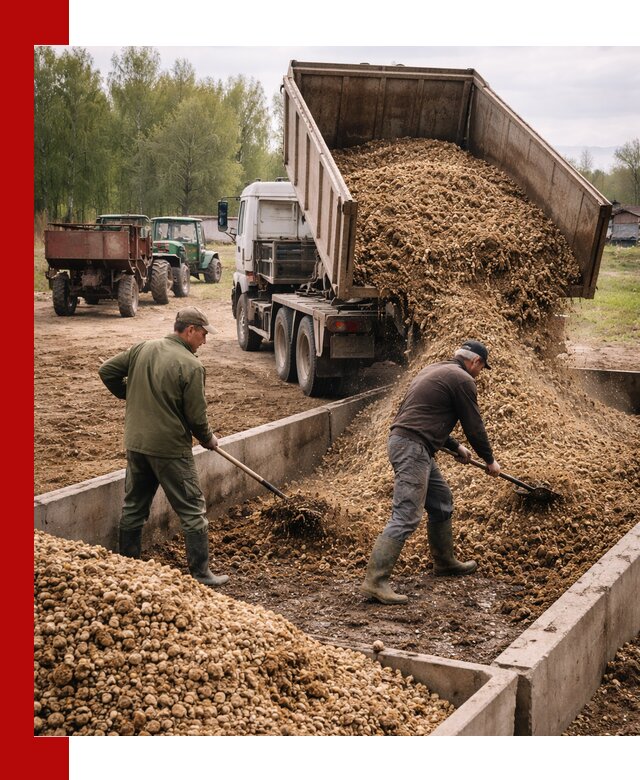 Куриный помет с доставкой в Новокузнецке оптом и в розницу