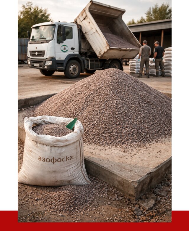 Купить азофоска в Новокузнецке с доставкой от 1233 р. за куб | ПРОНЕРУДНвк