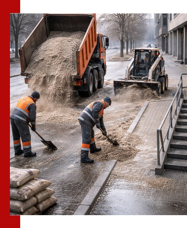 Поставка противогололедных материалов в Новокузнецке