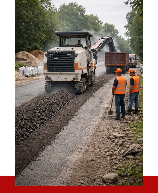 Фрезерованный асфальт в Новокузнецке от 2260 р./куб. | ПРОНЕРУДНвк