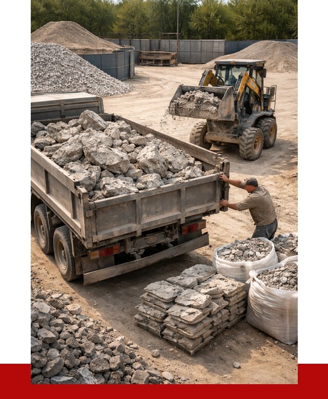 Купить бой бетона с доставкой в Новокузнецке от 4932 р. | ПРОНЕРУДНвк