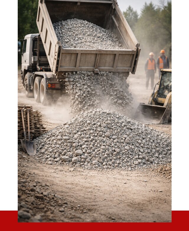 Купить дробленый бетон в Новокузнецке от 1747 р./куб | ПРОНЕРУДНвк