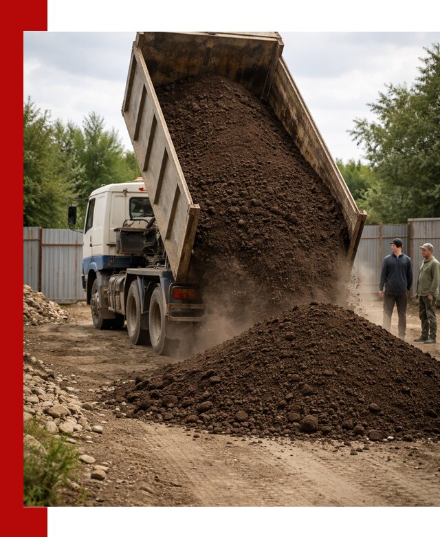 Доставка самосвалом 10 кубов в Новокузнецке быстро и надёжно