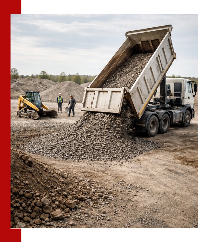 Доставка самосвалом 25 м³ в Новокузнецке быстро и надежно