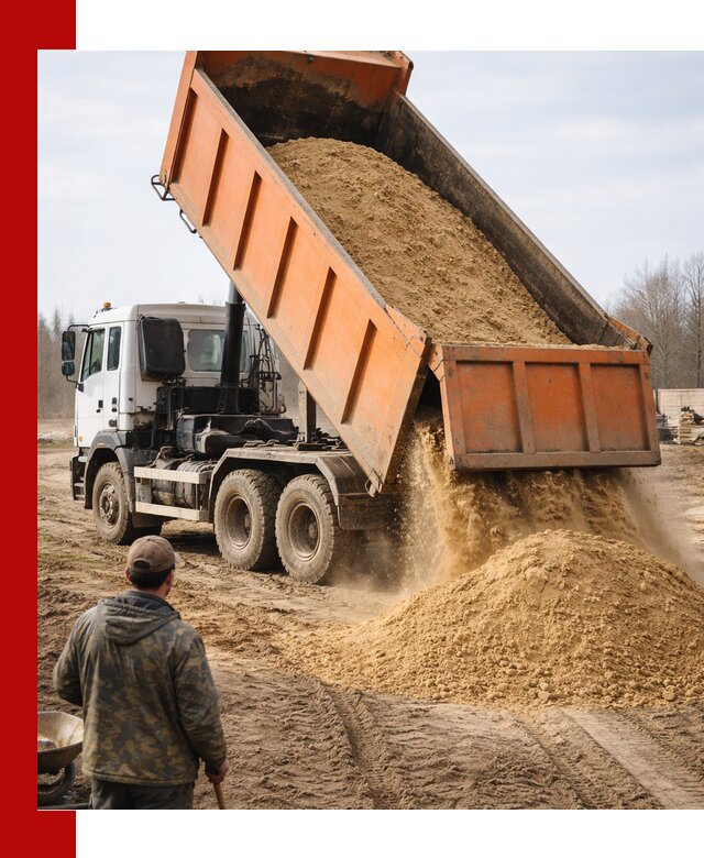 Аренда самосвала 20 тонн для перевозки грузов в Новокузнецке