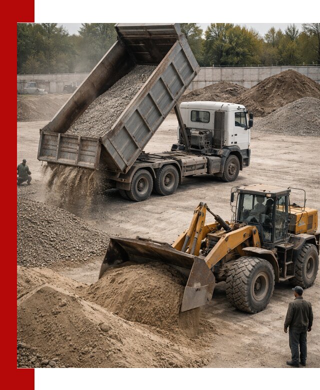 Перевозка сыпучих грузов самосвалами и бортовыми в Новокузнецке