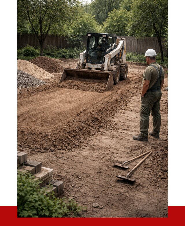 Выравнивание участка под ключ в Новокузнецке от 3596 р. | ПРОНЕРУДНвк